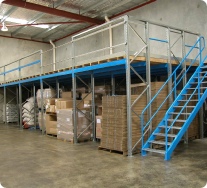 Mezzanine floor example