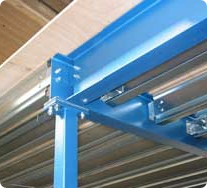 Mezzanine floor structure